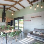 Villa arte indoor dining area